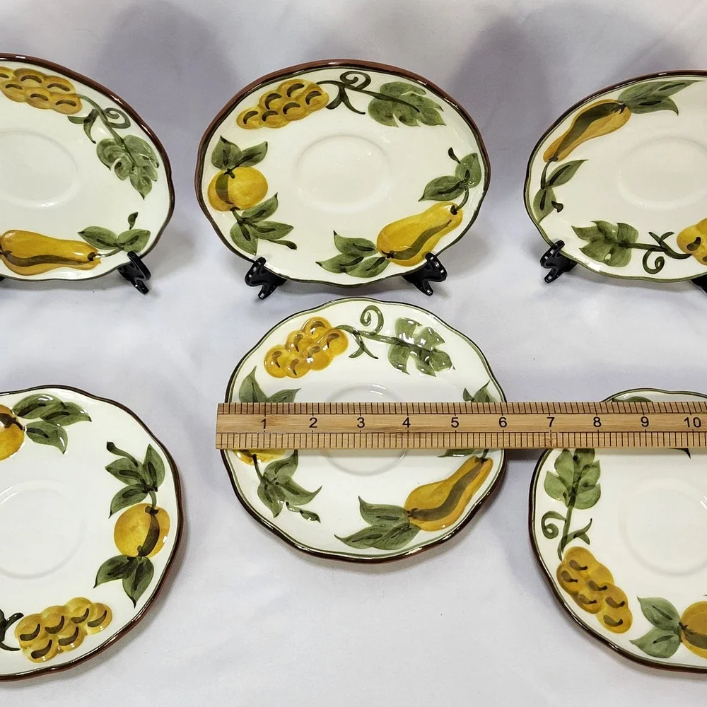 VTG 1970s Stangl Pottery Sculptured Fruit 6